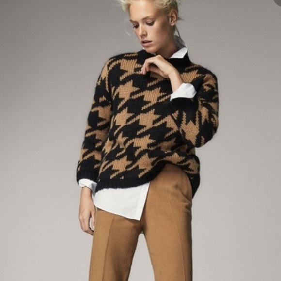 Massimo Dutti XS like new Houndstooth pattern - Picture 2 of 2